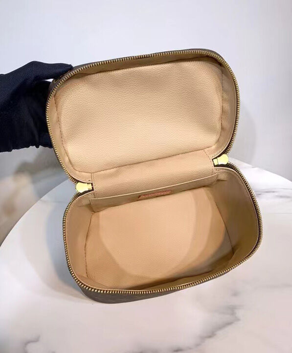 Louis Vuitton NICE mini cosmetic bag Brown